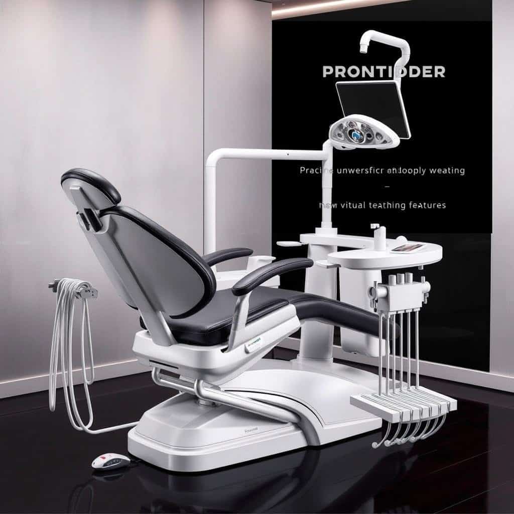 Premium dental chair with advanced features