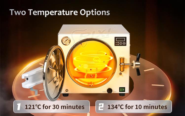 dental autoclave sterilizer 18L detail image 2