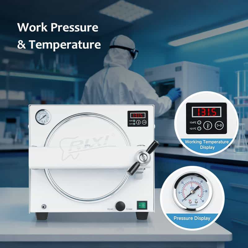 dental autoclave sterilizer 18L main image 3