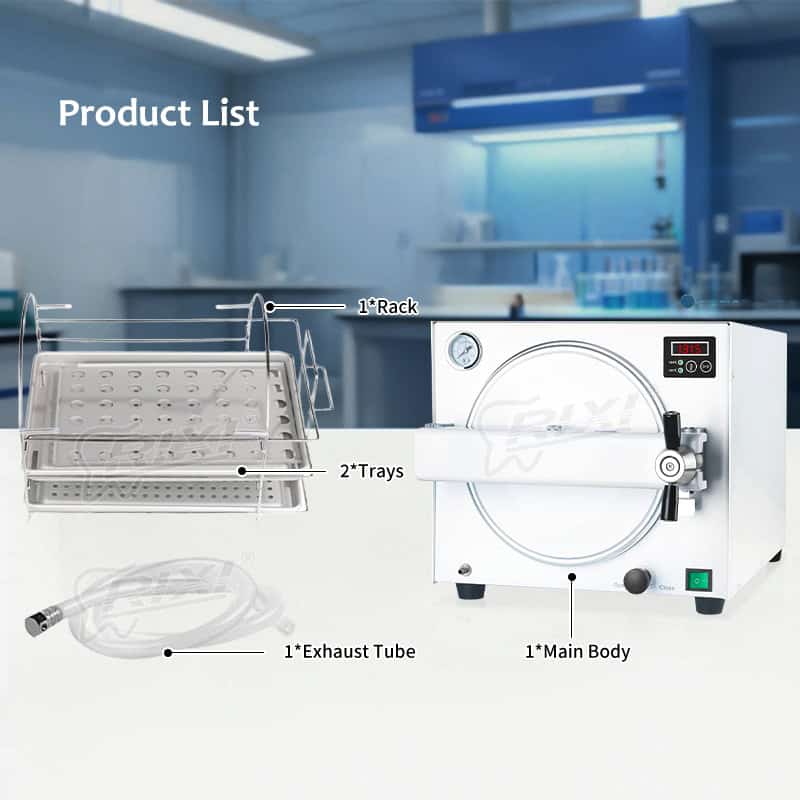 dental autoclave sterilizer 18L main image 7