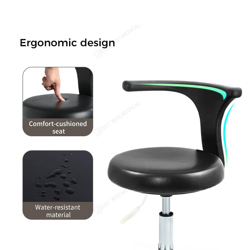 adjustable dentist stool main image 4