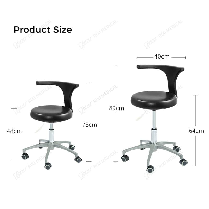 adjustable dentist stool main image 6