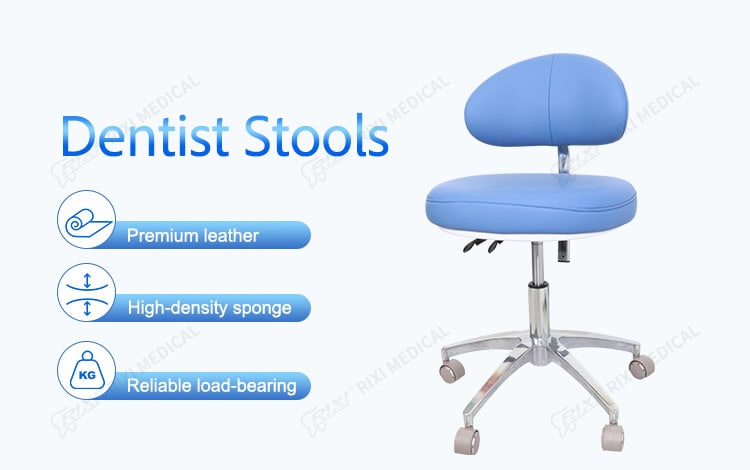 adjustable dentist stool detail image 1