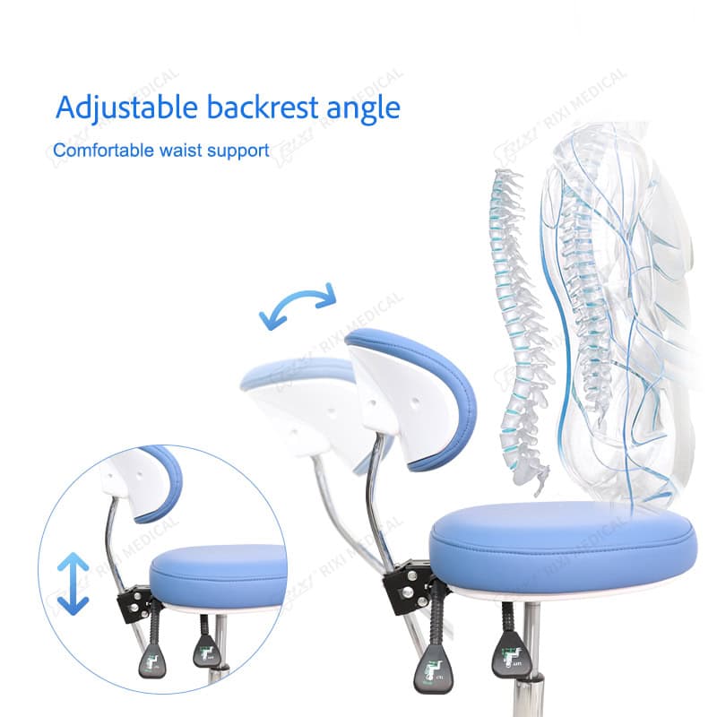 adjustable dentist stool main image 9
