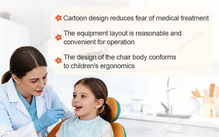 children’s dental chair detail image 2