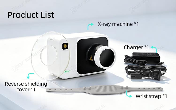 compact dental x ray unit detail image 5