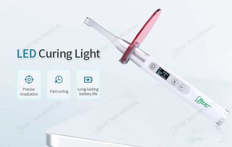 cordless LED dental curing light detail image 1