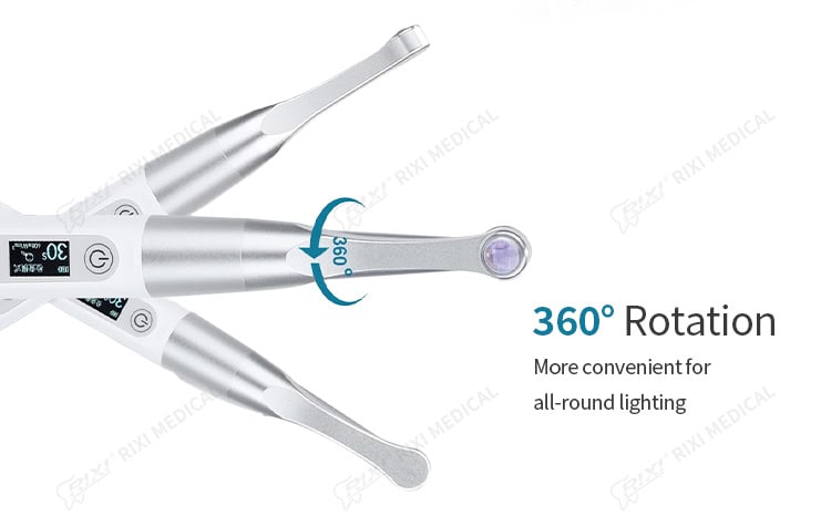 cordless LED dental curing light detail image 2