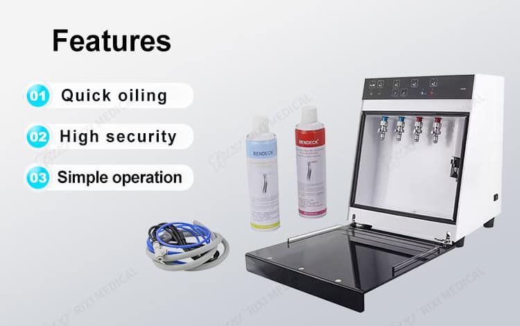 dental handpiece oiling machine detail image 3