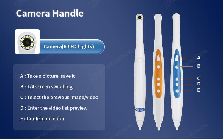 dental intraoral camera with monitor detail image 4