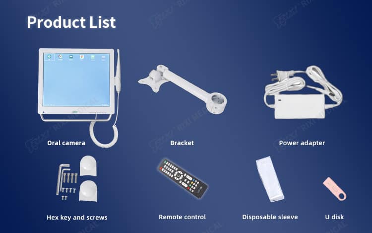 dental intraoral camera with monitor detail image 5