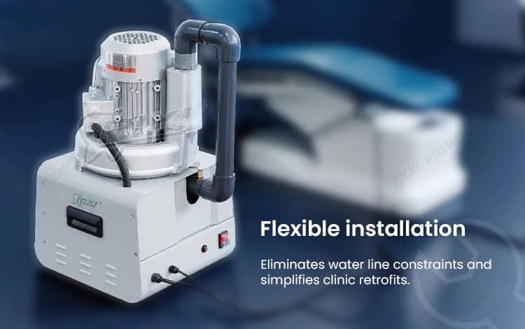 dental negative pressure suction pump detail image 4