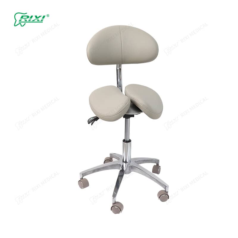 dental saddle stool with backrest main image 9