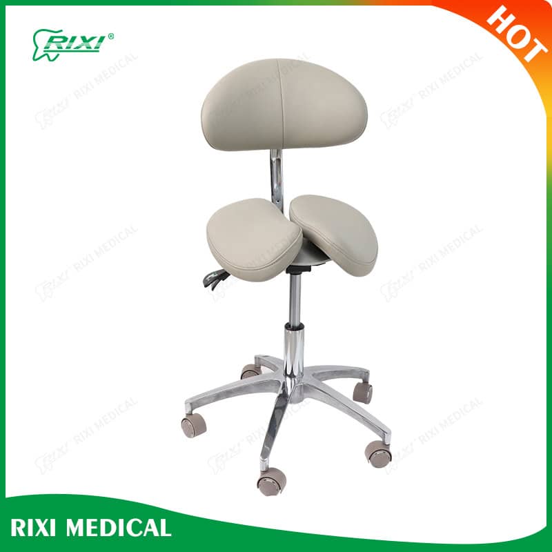 dental saddle stool with backrest main image 10