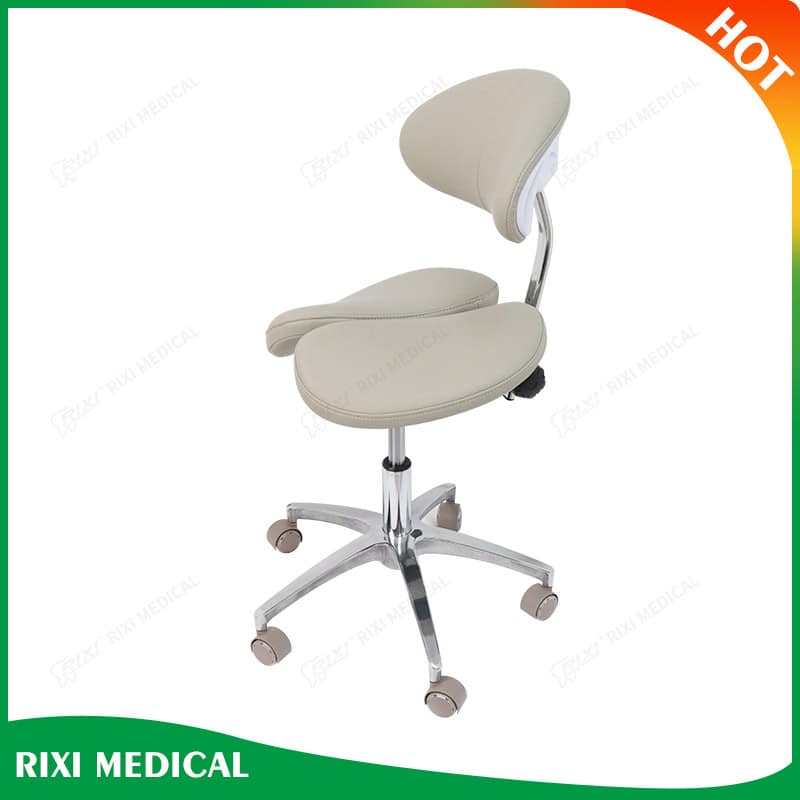 dental saddle stool with backrest main image 15