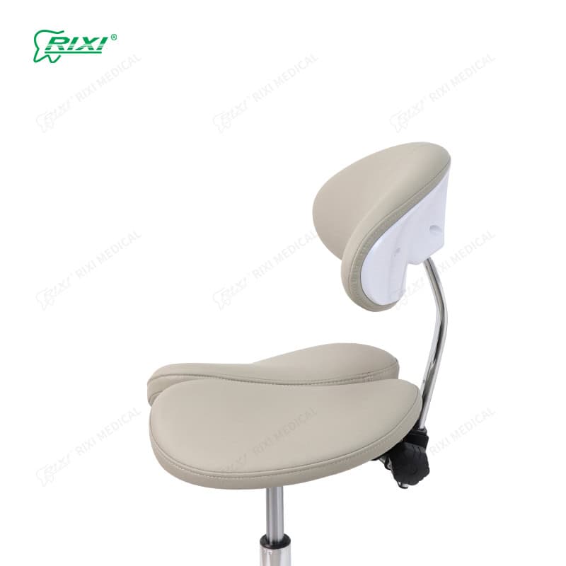 dental saddle stool with backrest main image 21