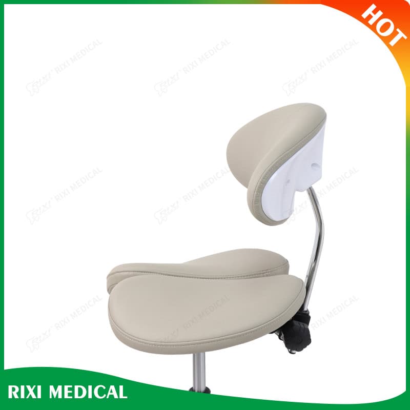dental saddle stool with backrest main image 23