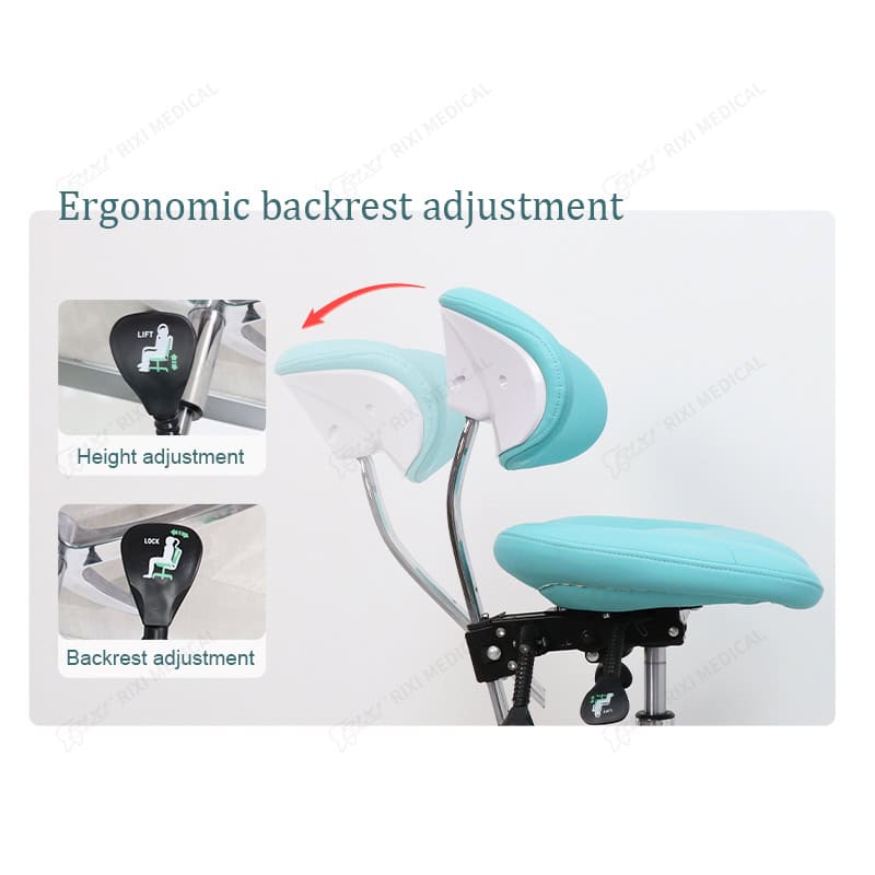 ergonomic dentist stool main image 3
