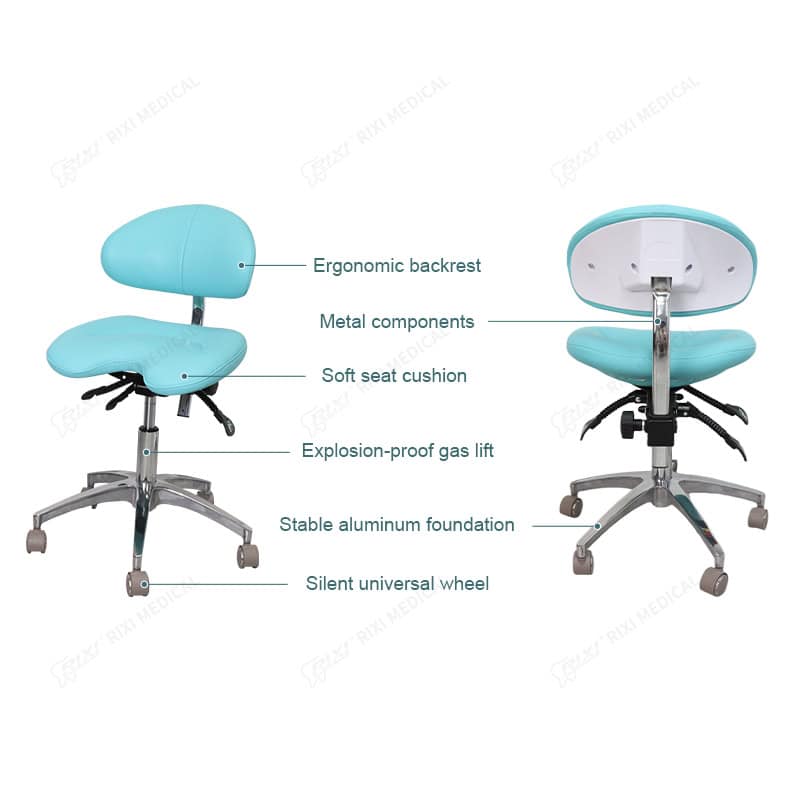 ergonomic dentist stool main image 4