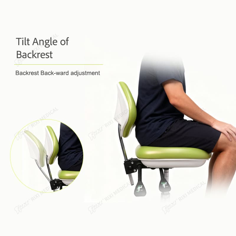 dental stool with foot ring main image 4