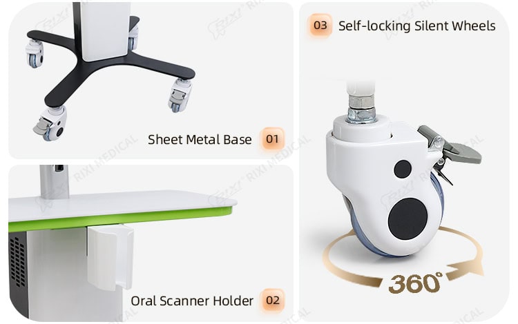 intraoral scanner cart detail image 5