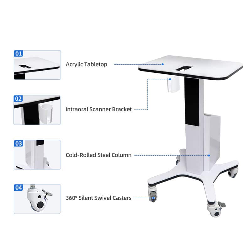 intraoral scanner cart with UPS main image 7