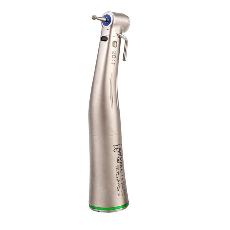 RIXI 20:1 LED implant contra-angle handpiece with external irrigation tube