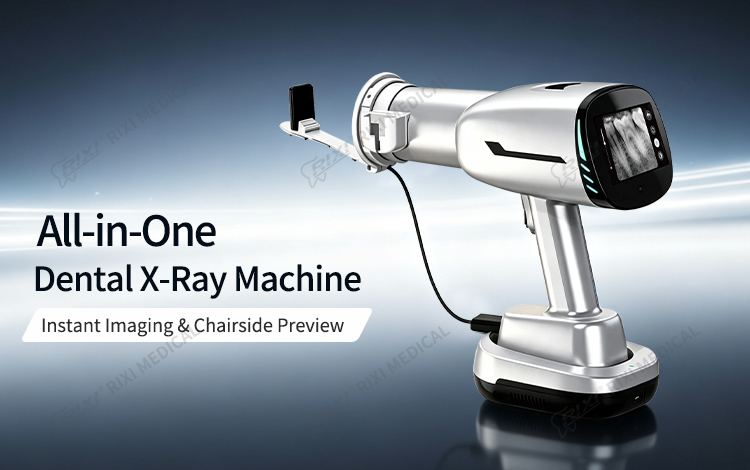 All-in-one dental X-ray machine with chair-side preview