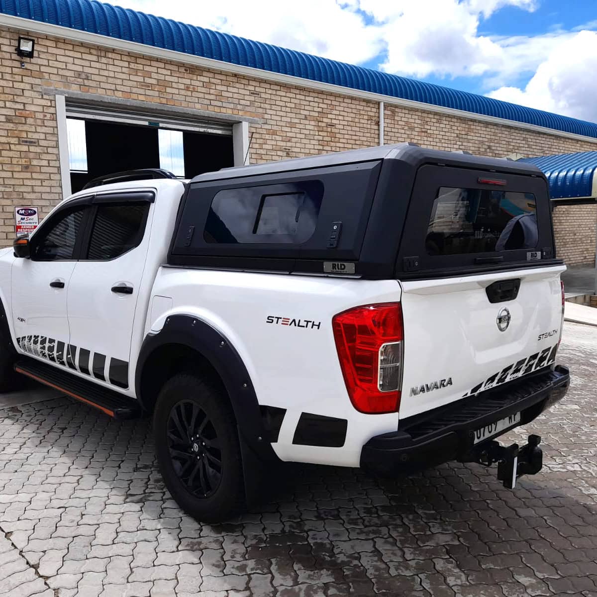 Custom stainless steel canopies for vehicles from RLD Design. Durable, sleek, and designed to enhance vehicle functionality and appearance. Perfect for robust outdoor protection.