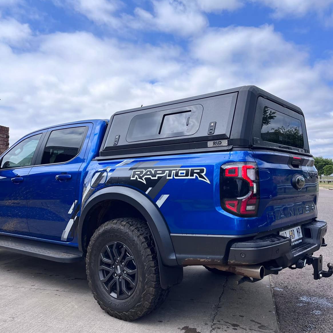 Custom stainless steel canopies for trucks and vehicles.