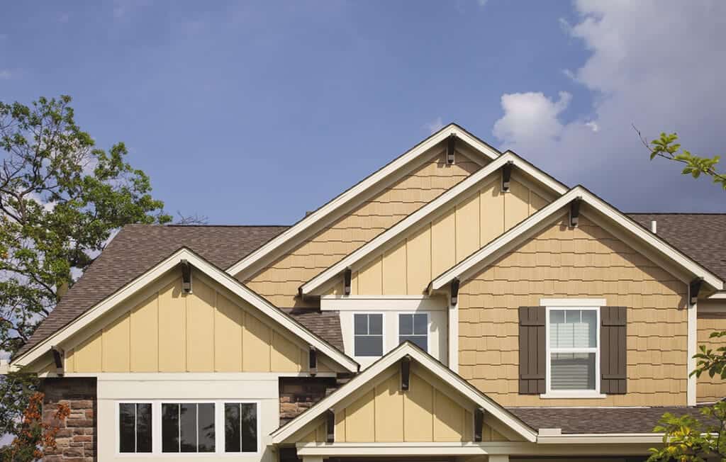 LP SmartSide siding installation on a beautiful home in Federal Heights Colorado