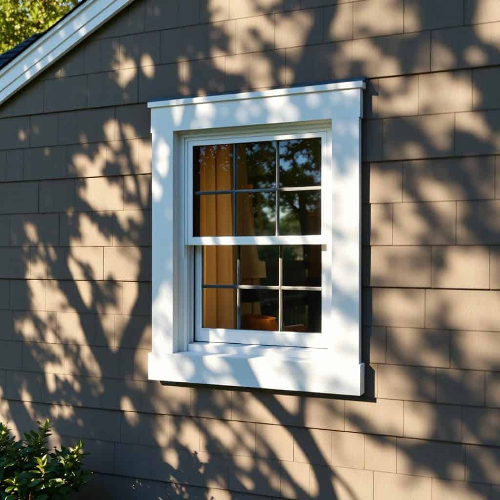 New vinyl window installation on home in Aurora, Colorado