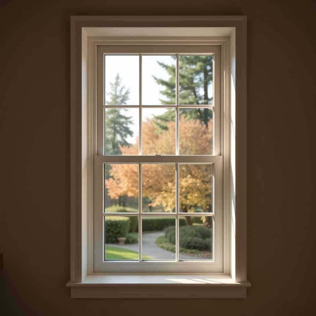 New vinyl window installation on home in Highlands Ranch, Colorado