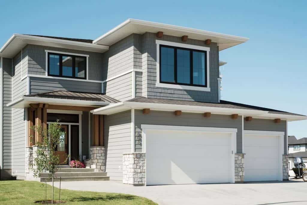 James Hardie siding installation on home in Broomfield Colorado