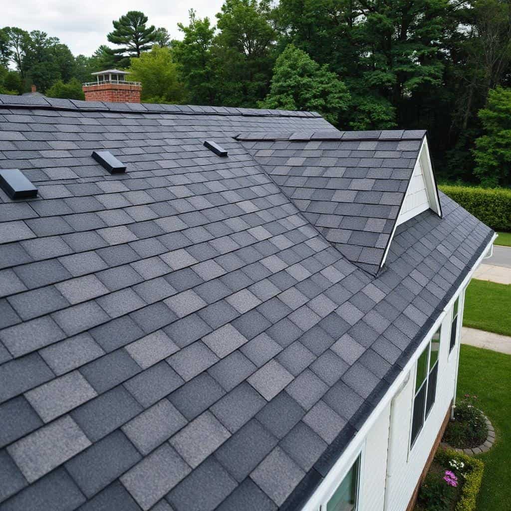 Roofing product options from Owens Corning, GAF, and IKO