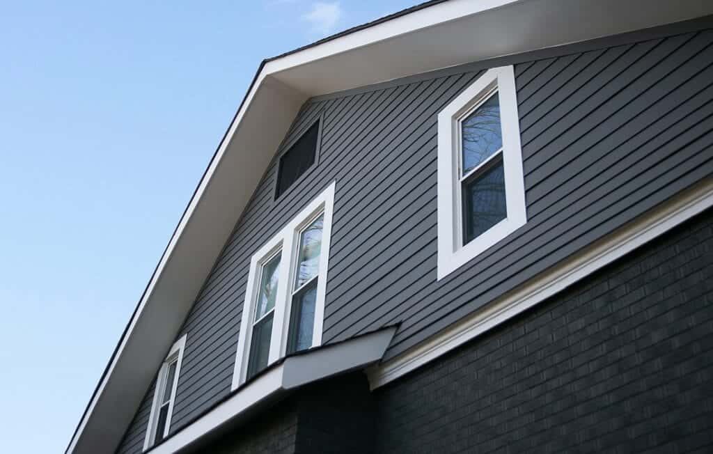 Siding replacement in Franktown Colorado after hail damage