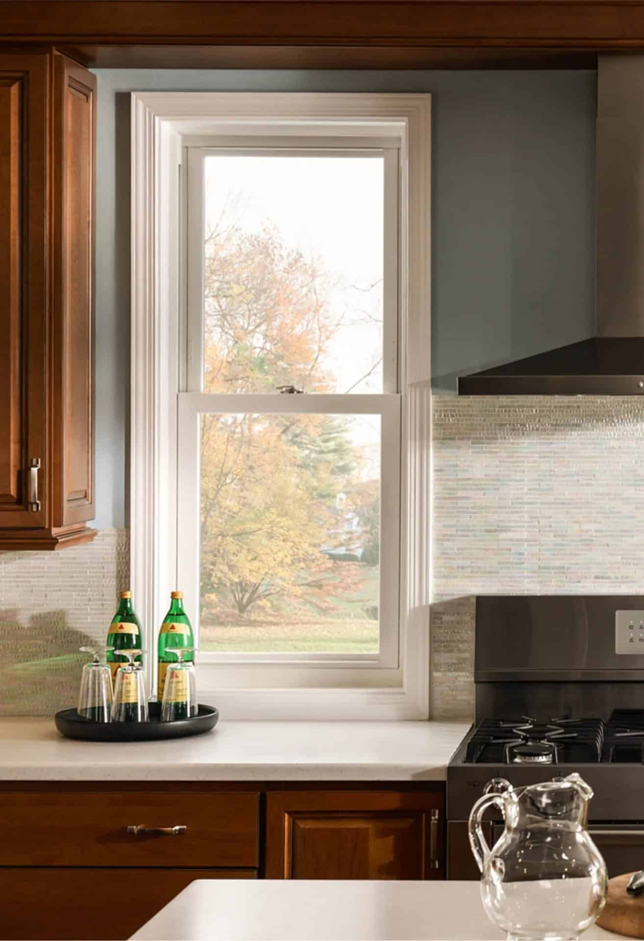 Simonton vinyl windows installed on a Colorado home exterior