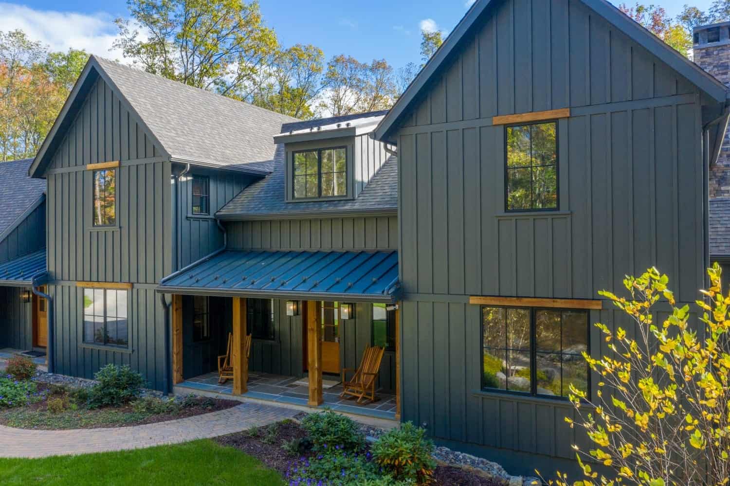 Colorado home with James Hardie siding installed for wildfire resistance