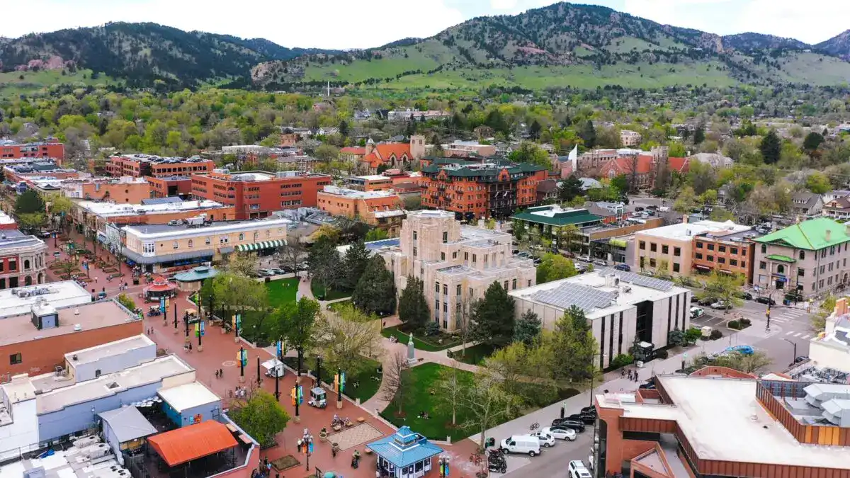 Boulder County Colorado landscape representing Road Home Exteriors' roofing, siding, window replacement, and wildfire mitigation service area.