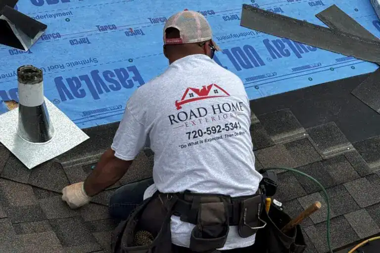 Roof replacement contractor serving Colorado's Front Range with asphalt shingles, metal roofing, impact-resistant roofing, and storm damage restoration.