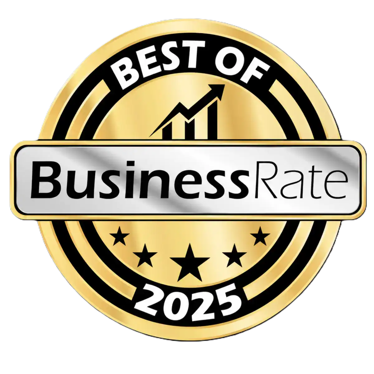 Road Home Exteriors BEST of 2025 Denver Award Winner in the Siding Contractor category by BusinessRate