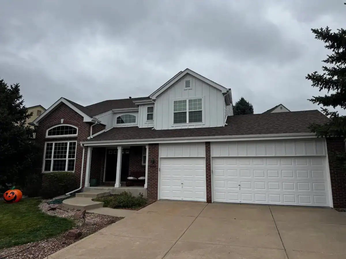 Exterior remodeling project completed by Road Home Exteriors in Highlands Ranch featuring roofing, siding, and window upgrades.