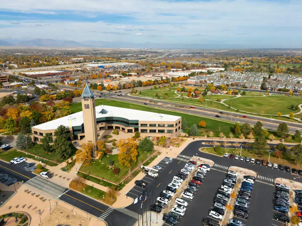 Scenic view of Westminster, Colorado representing Road Home Exteriors' roofing and siding service area.