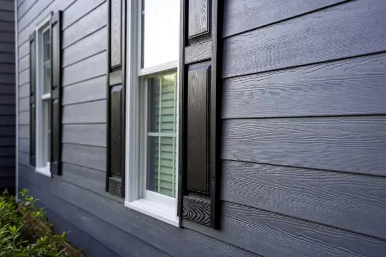 James Hardie fiber cement siding installed on a Colorado home to improve wildfire resistance.