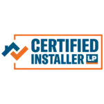 LP SmartSide Certified Installer badge for Road Home Exteriors