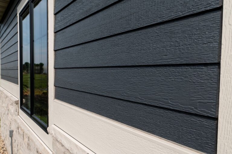 LP SmartSide engineered wood siding installed by Road Home Exteriors on a Colorado home.