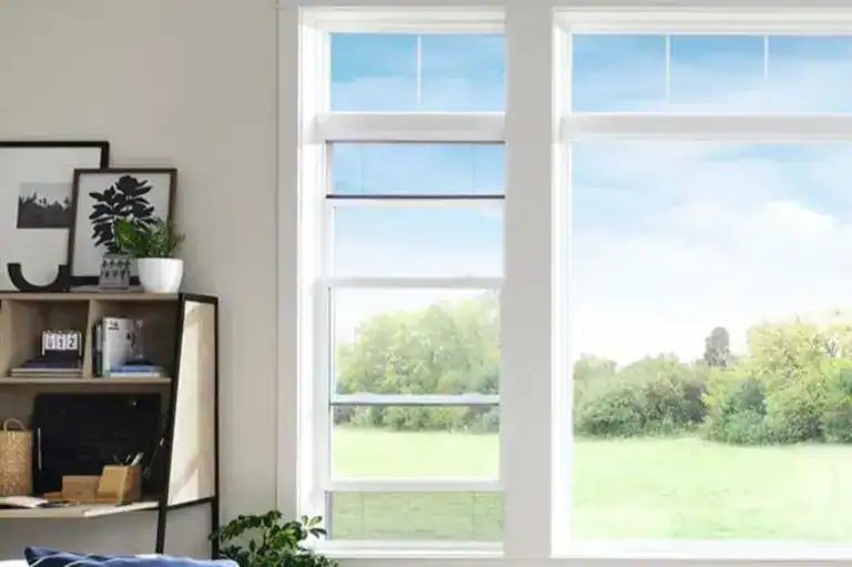 Pella double-hung window installed by Road Home Exteriors in Colorado.
