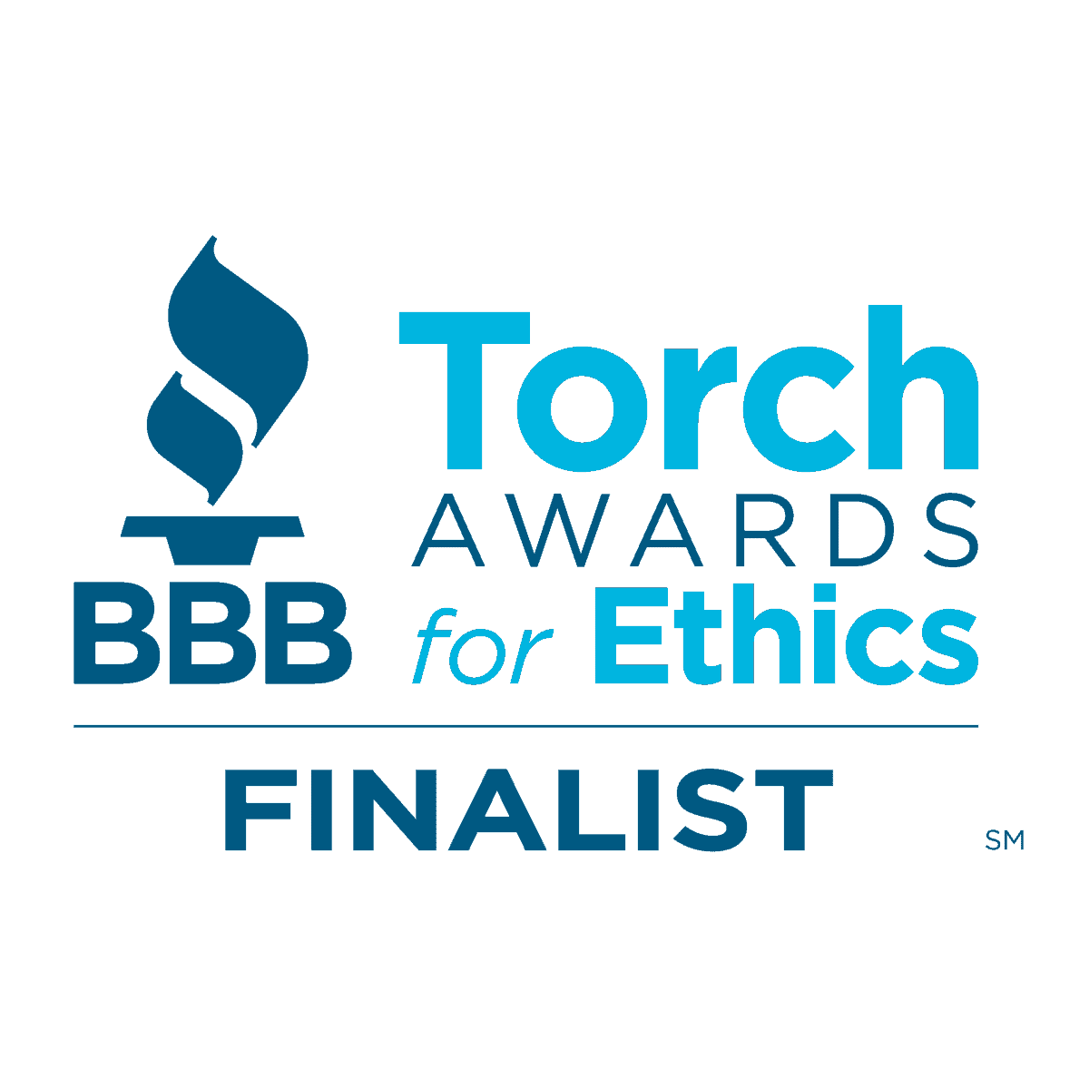 2026 BBB Torch Awards for Ethics finalist badge