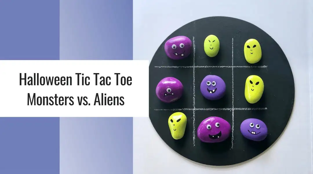 Easy Rock Painting Ideas That Will Keep You Busy All Year! 15 Halloween tic tac toe game