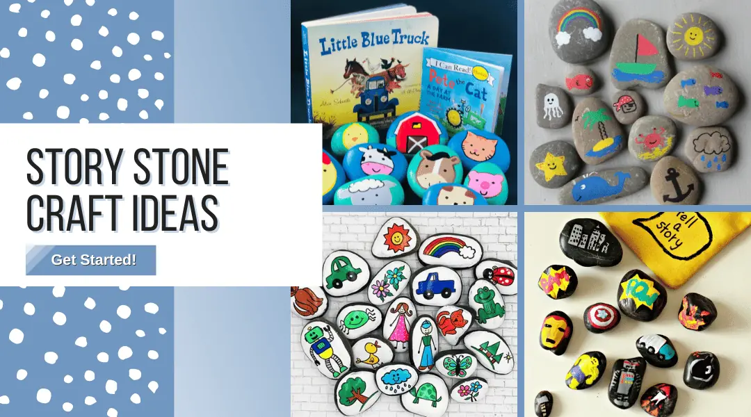 Easy Rock Painting Ideas That Will Keep You Busy All Year! 11 story stones rock painting ideas